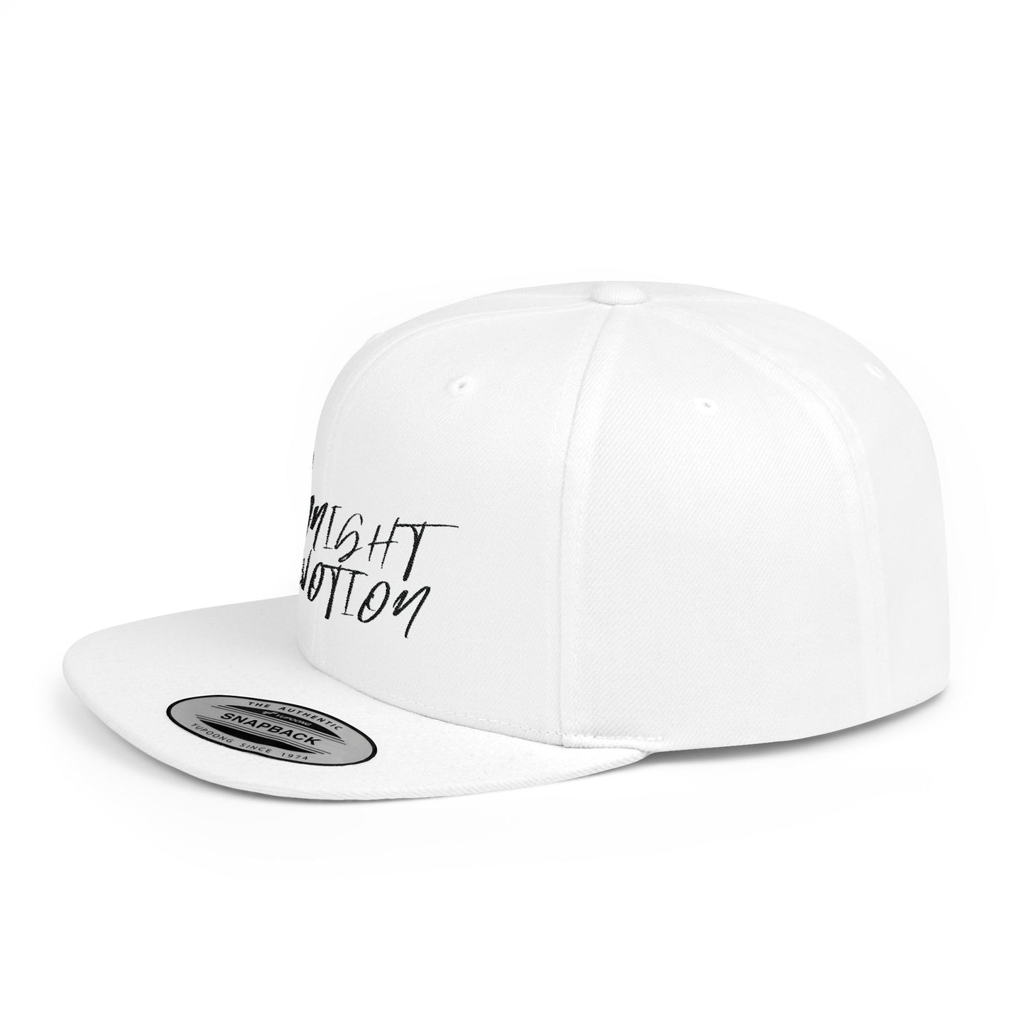 Midnight Devotion Premium Flat Bill Snapback Cap