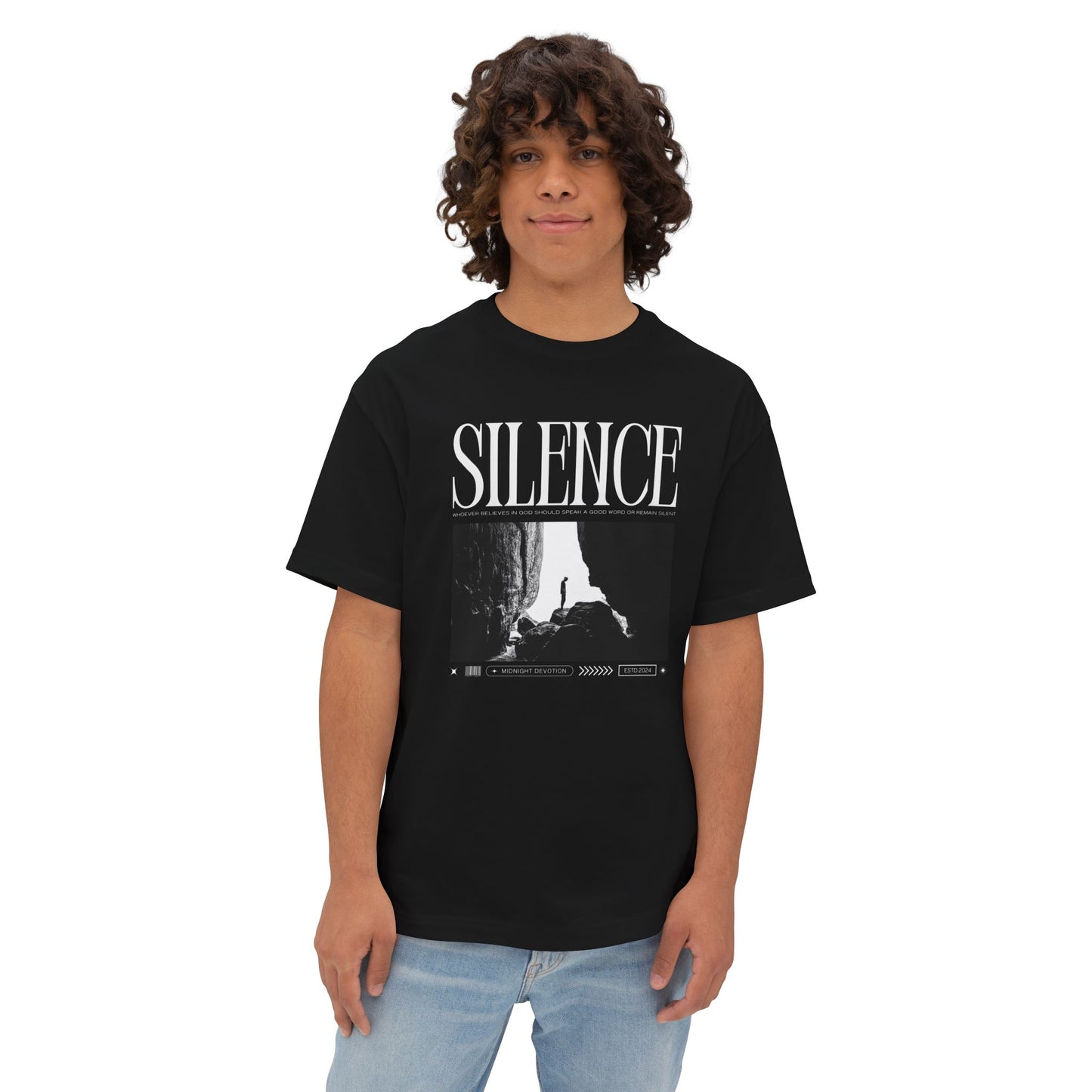 Silence Oversized Boxy Tshirt