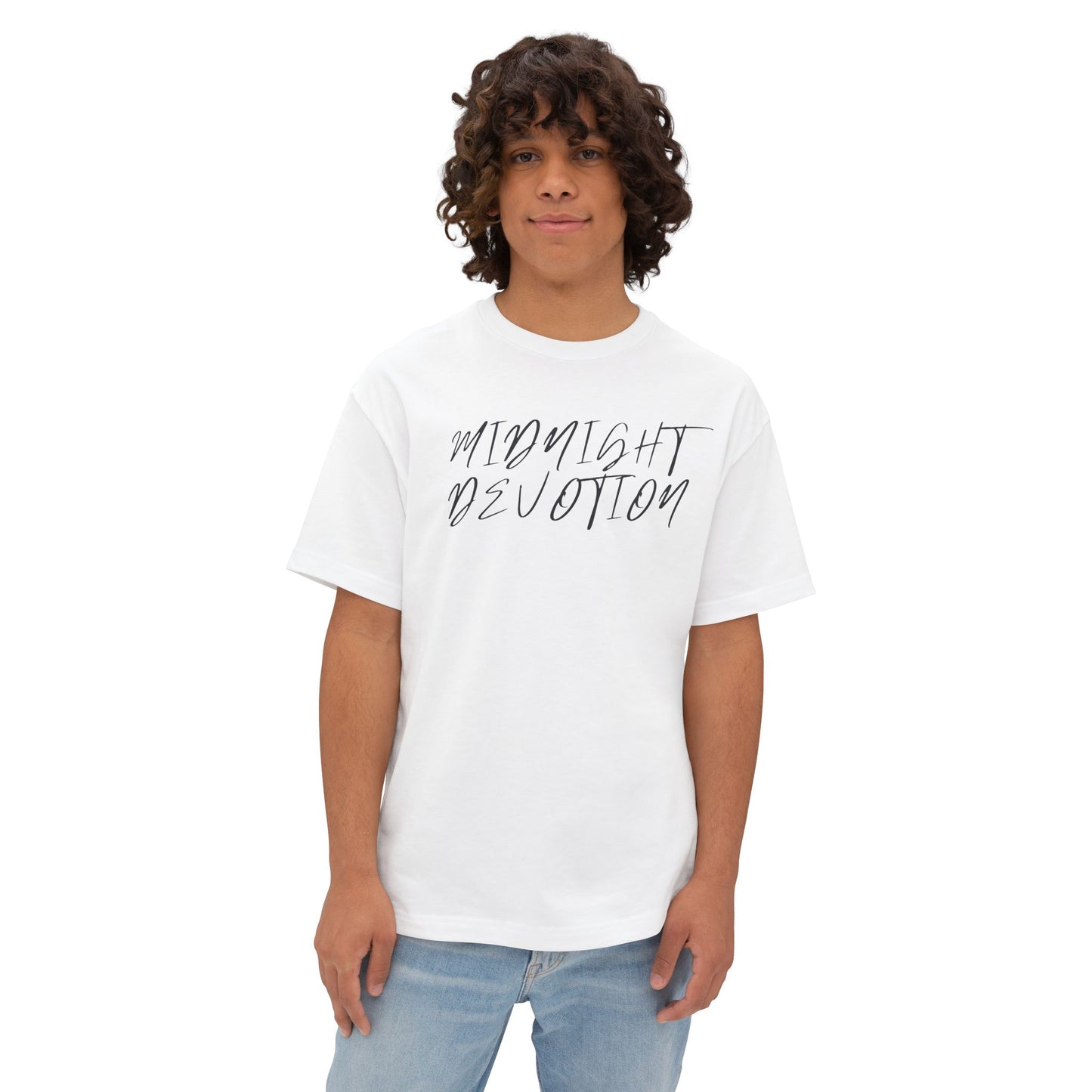 Midnight Devotion Oversized Boxy Tshirt