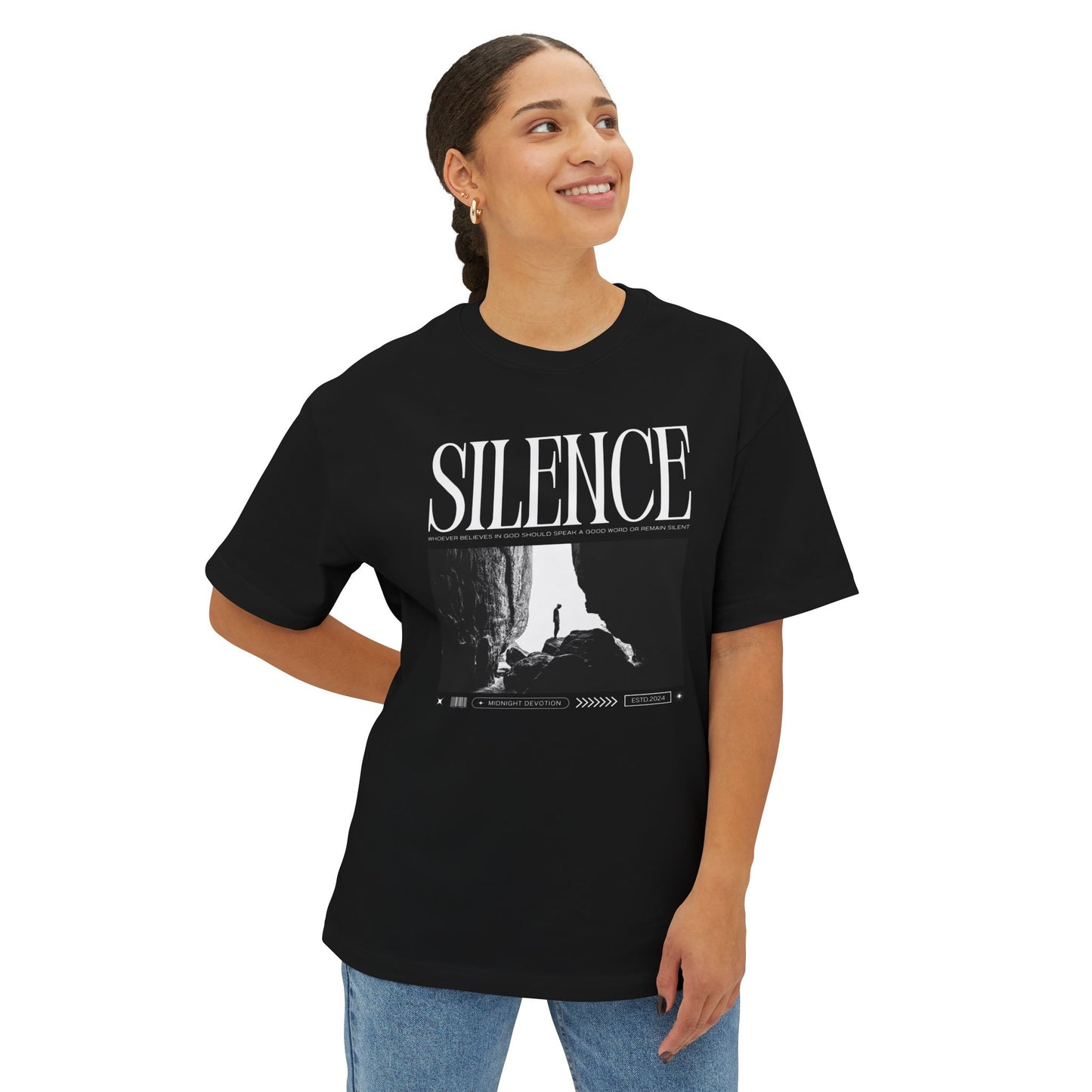 Silence Oversized Boxy Tshirt